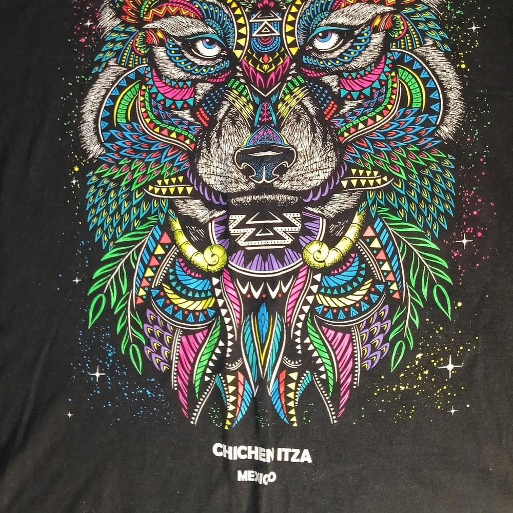 Black graphic tee